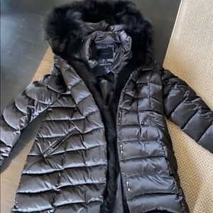 NWOT black Dawn Levy coat